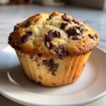 bakery style chocolate chip muffins
