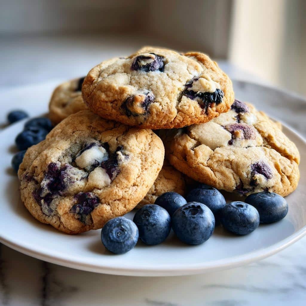 blueberry heaven cookies - detail 1