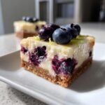 blueberry lime cheesecake bars recipe