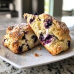 blueberry scones