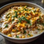 creamy white chicken chili