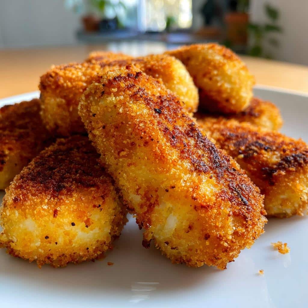 crispy mashed potato croquettes - detail 1