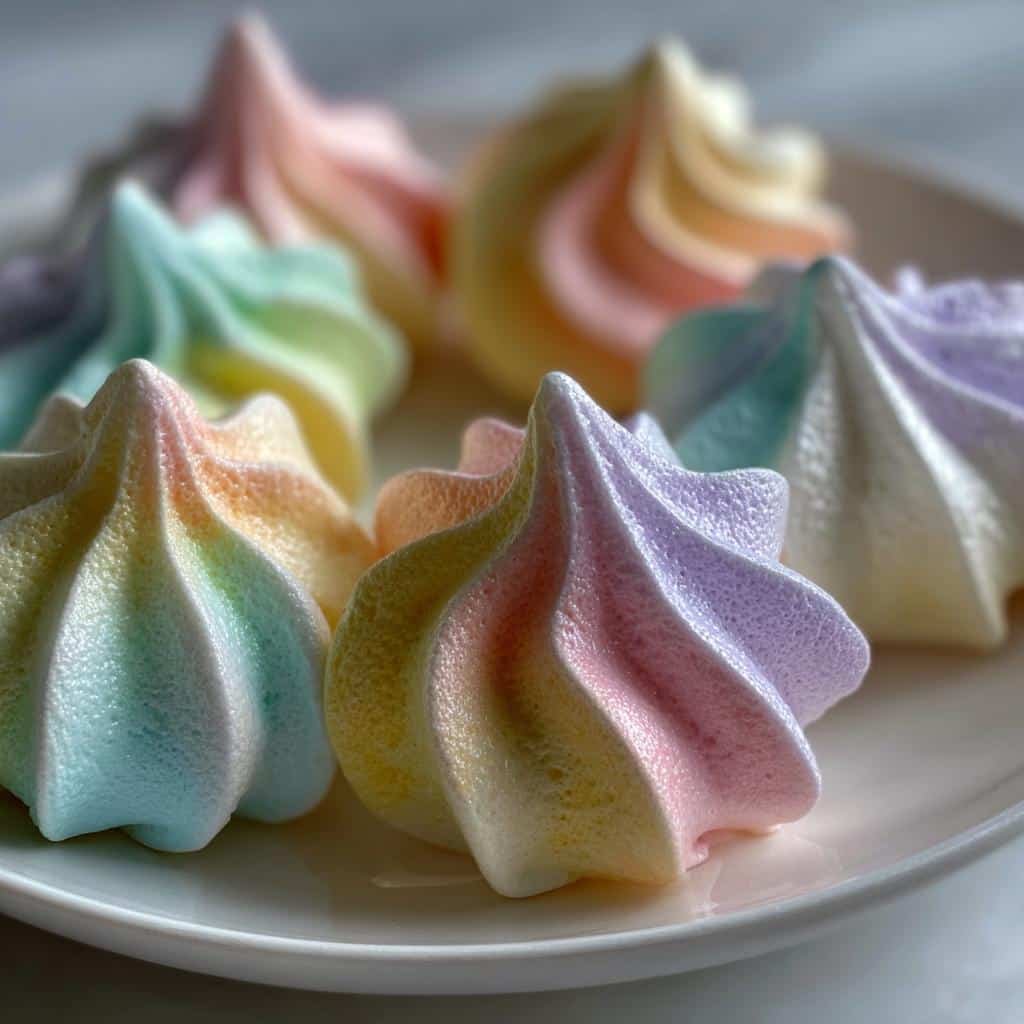 easy jello meringue cookies - detail 1