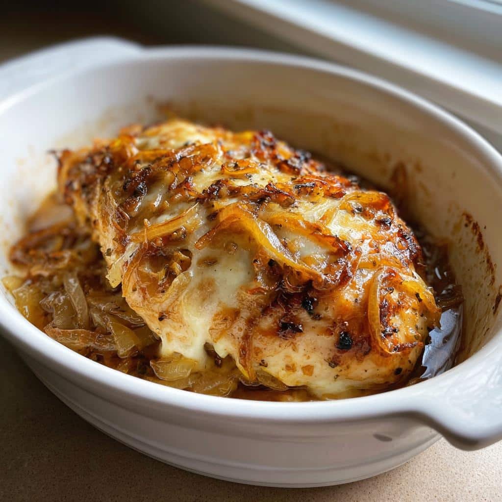 french onion chicken recipe - detail 1
