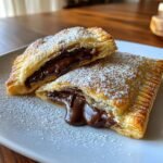 fudge chocolate pastry tarts like pop tarts