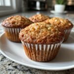 healthy apple muffins