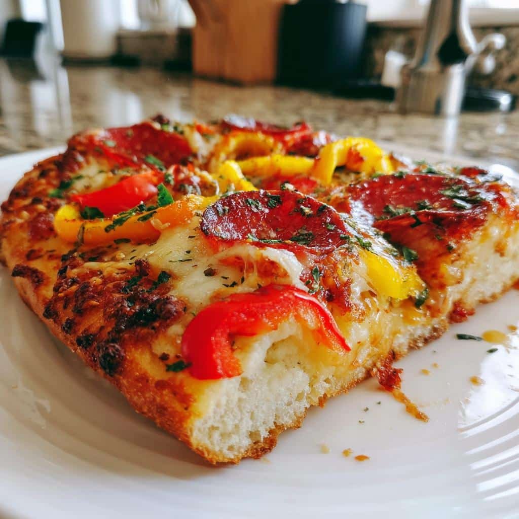 homemade flatbread pizza recipe - detail 1