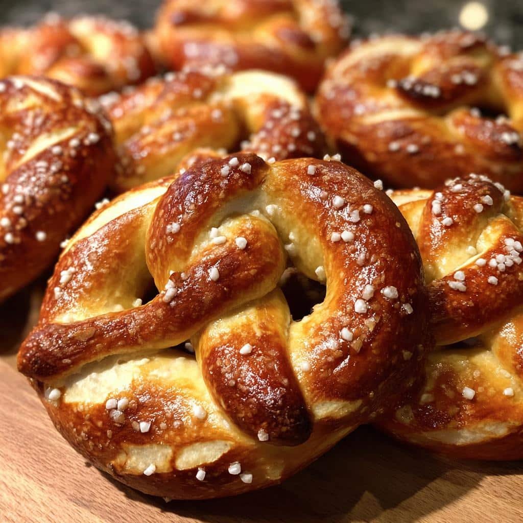 homemade soft pretzels recipe - detail 1