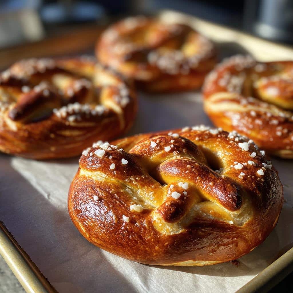 homemade soft pretzels recipe - detail 1