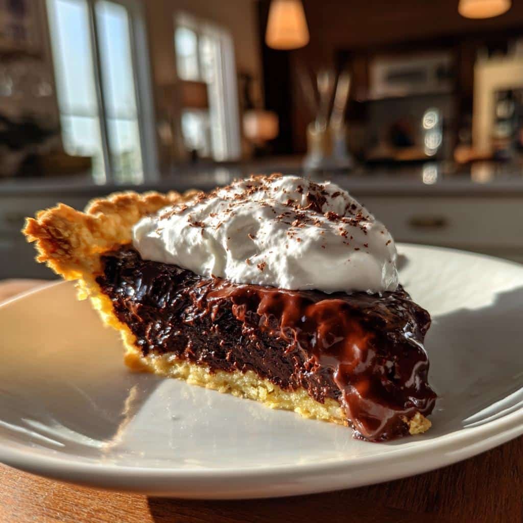 hot fudge pie - detail 1