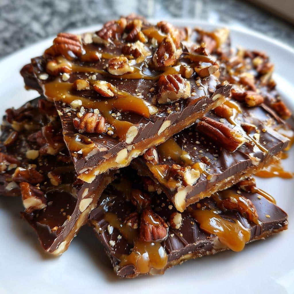 pecan pie bark - detail 1