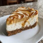 pumpkin caramel swirl cheesecake