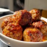 slow cooker turkey meatballs