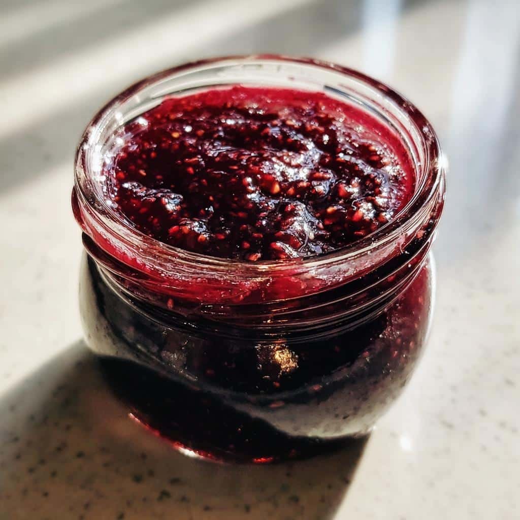 Irresistible 2-Ingredient Best Easy Fig Jam Recipe 3 the best easy fig jam - detail 1