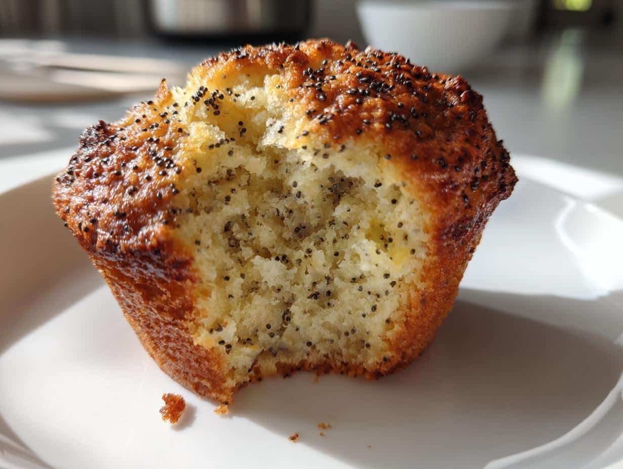the best lemon poppy seed muffins - detail 1