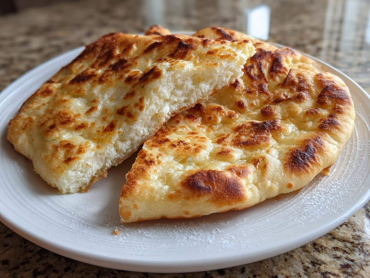 2-Ingredient Cottage Cheese Flatbread Recipe - Easy & Delicious 3 2 ingredient cottage cheese flatbread recipe - detail 1