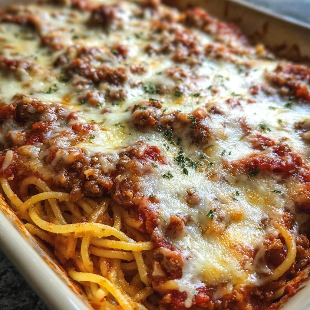 "12-Ingredient Authentic Italian Style Spaghetti Bake Perfection" 3 authentic italian style spaghetti bake - detail 1