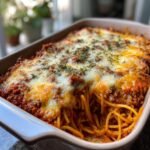 authentic italian style spaghetti bake