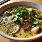 authentic tom kha gai soup
