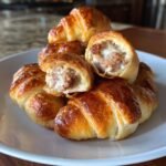 baked sausage cream cheese crescents