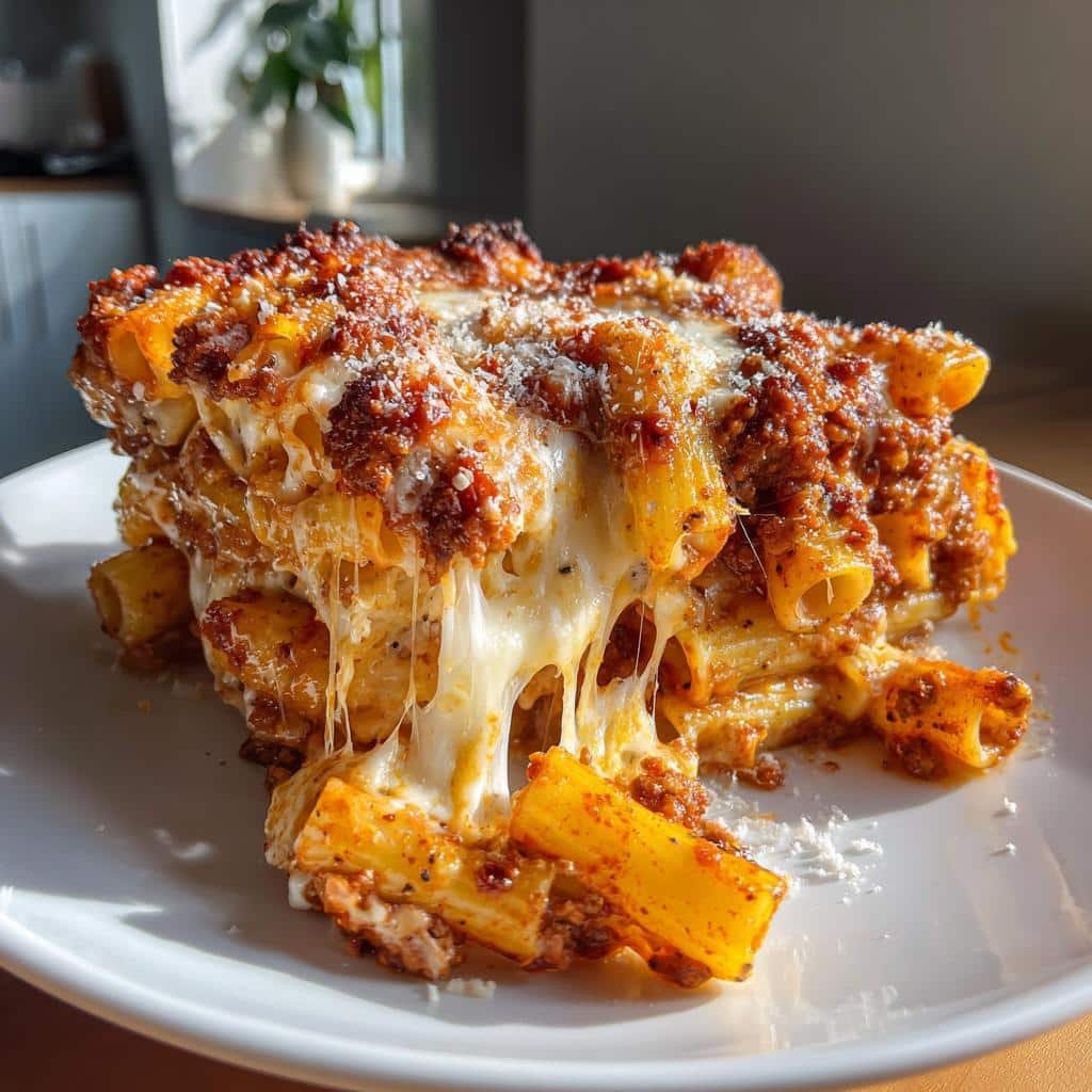 Irresistible Baked Ziti with Meat Sauce in 45 Minutes 3 baked ziti with meat sauce - detail 1