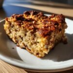 banana oat breakfast bars
