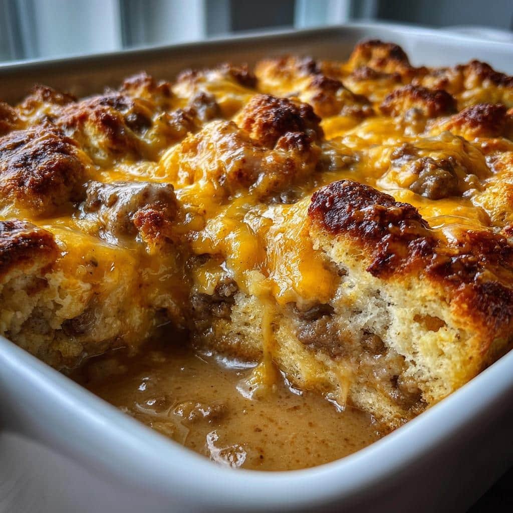biscuits and gravy casserole - detail 1