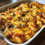 biscuits and gravy casserole