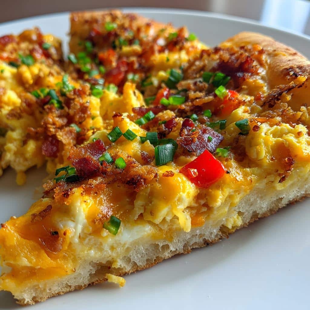 Irresistible Breakfast Pizza Recipe Ready in 30 Minutes 3 breakfast pizza - detail 1