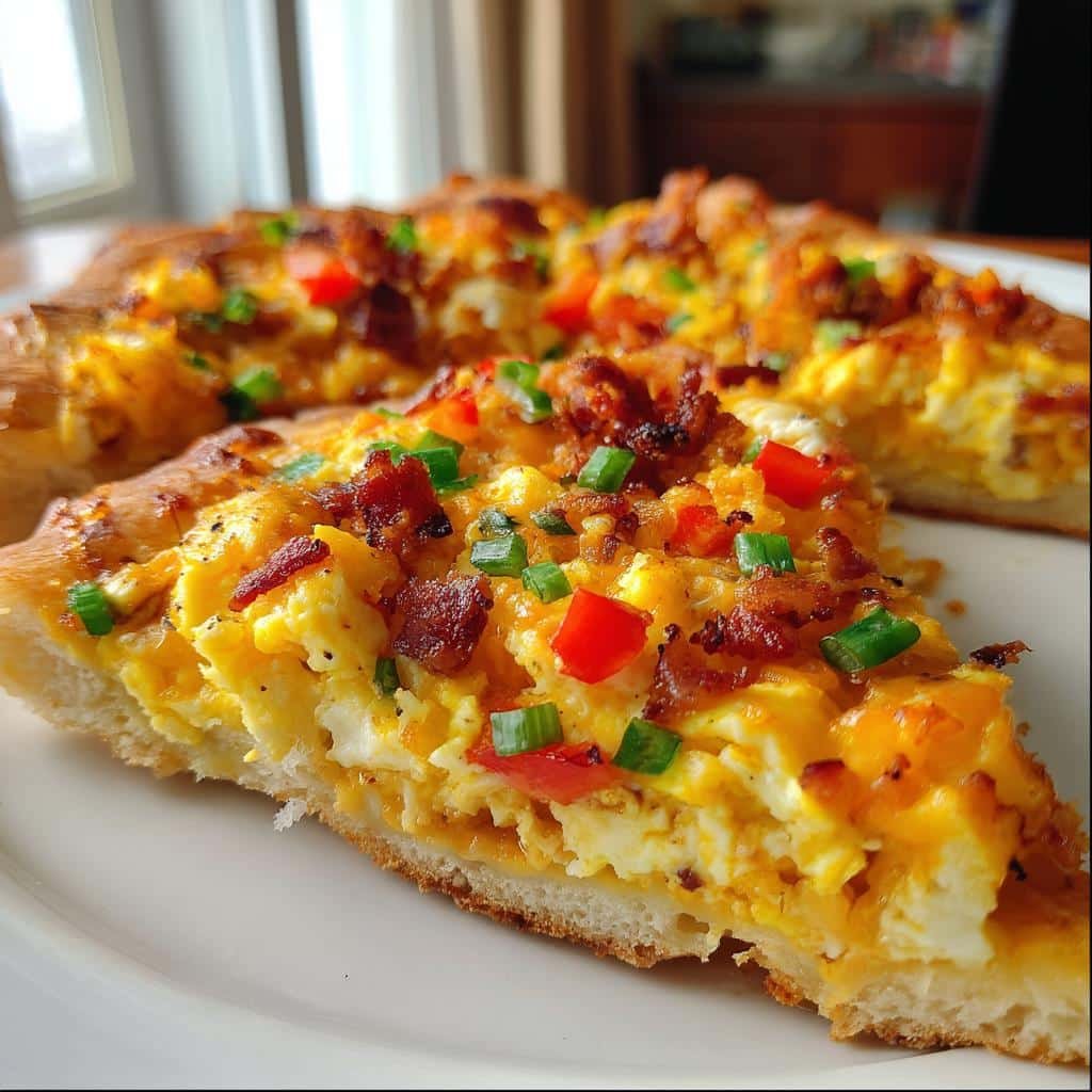 breakfast pizza