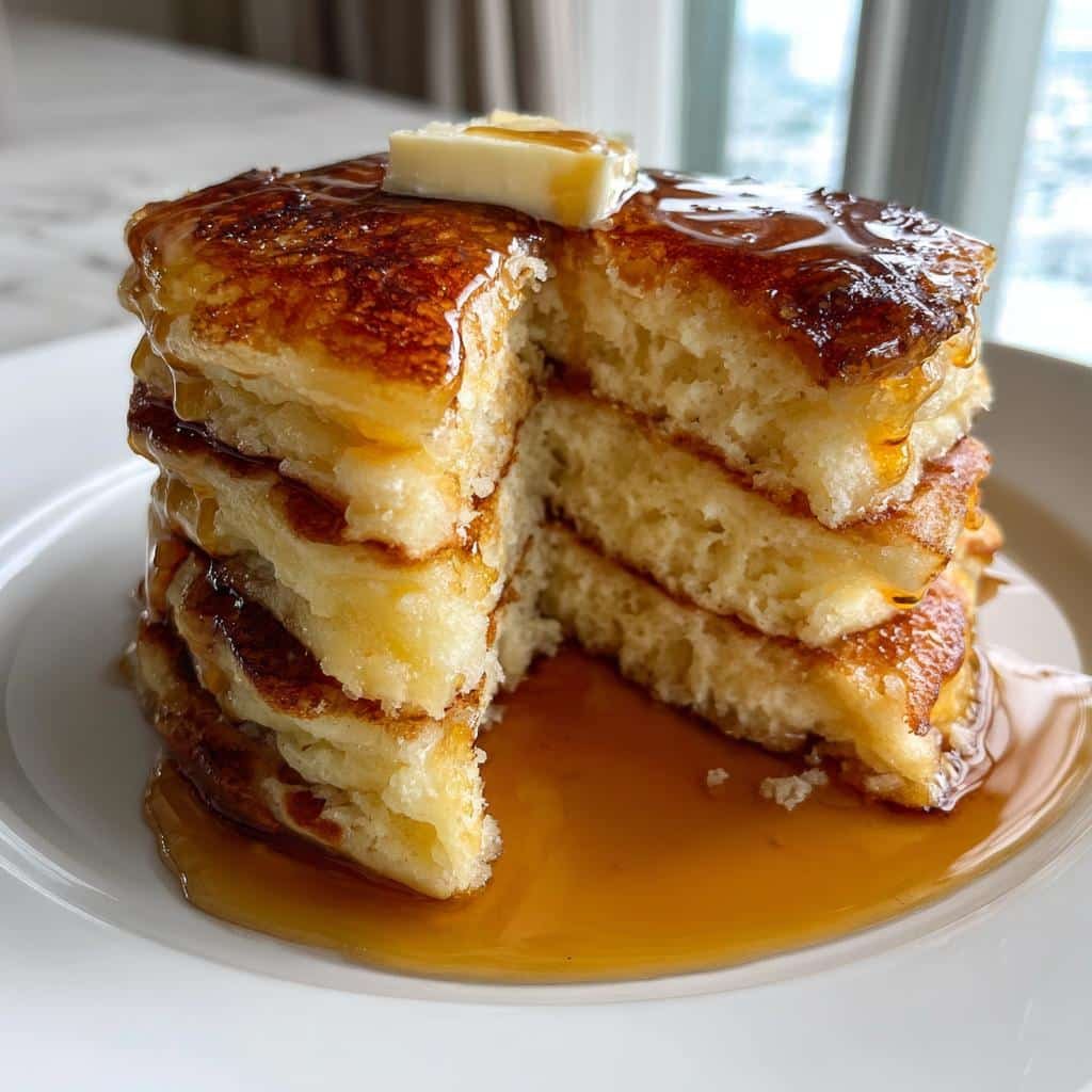 buttermilk pancakes - detail 1