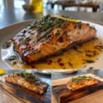cedar plank salmon
