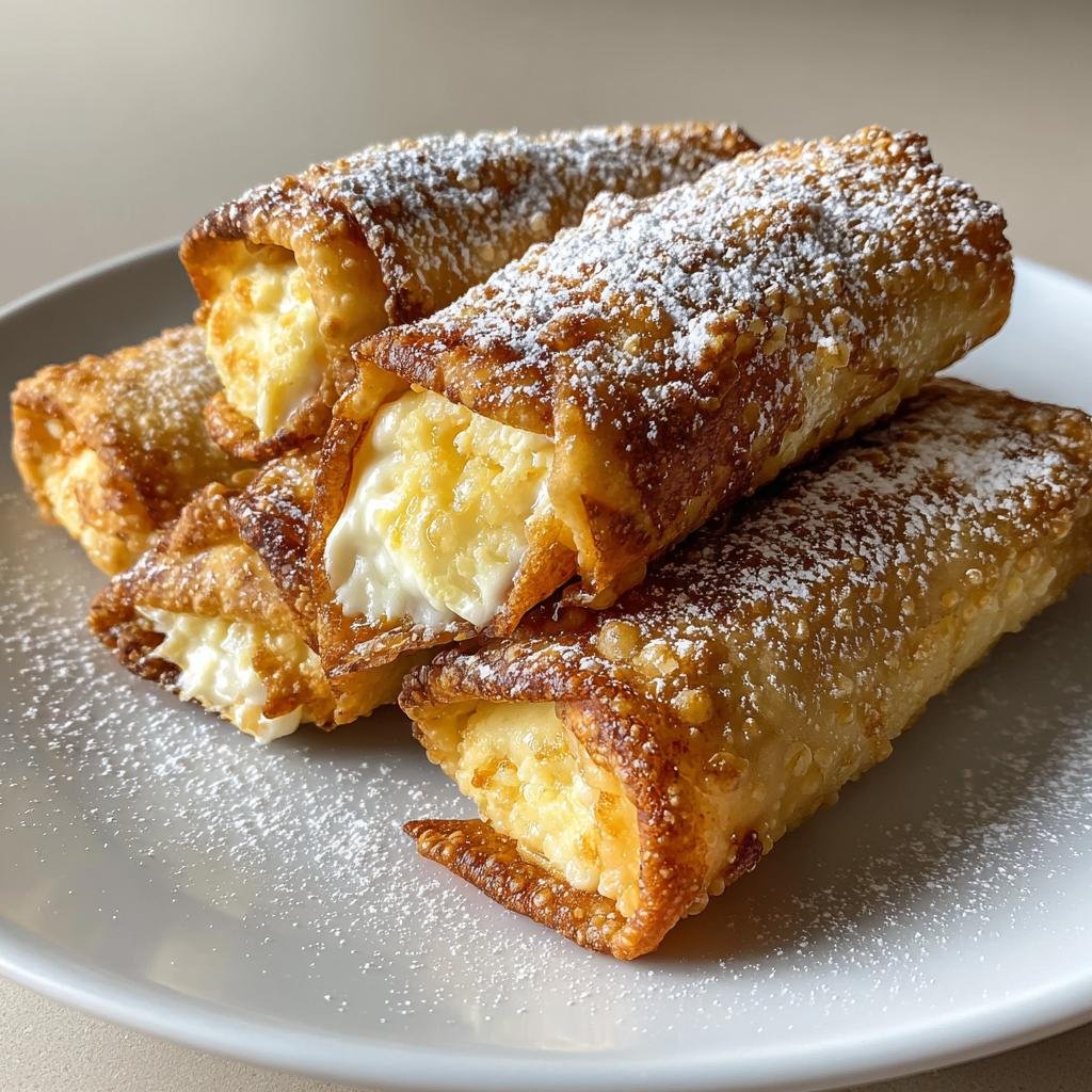 cheesecake egg rolls