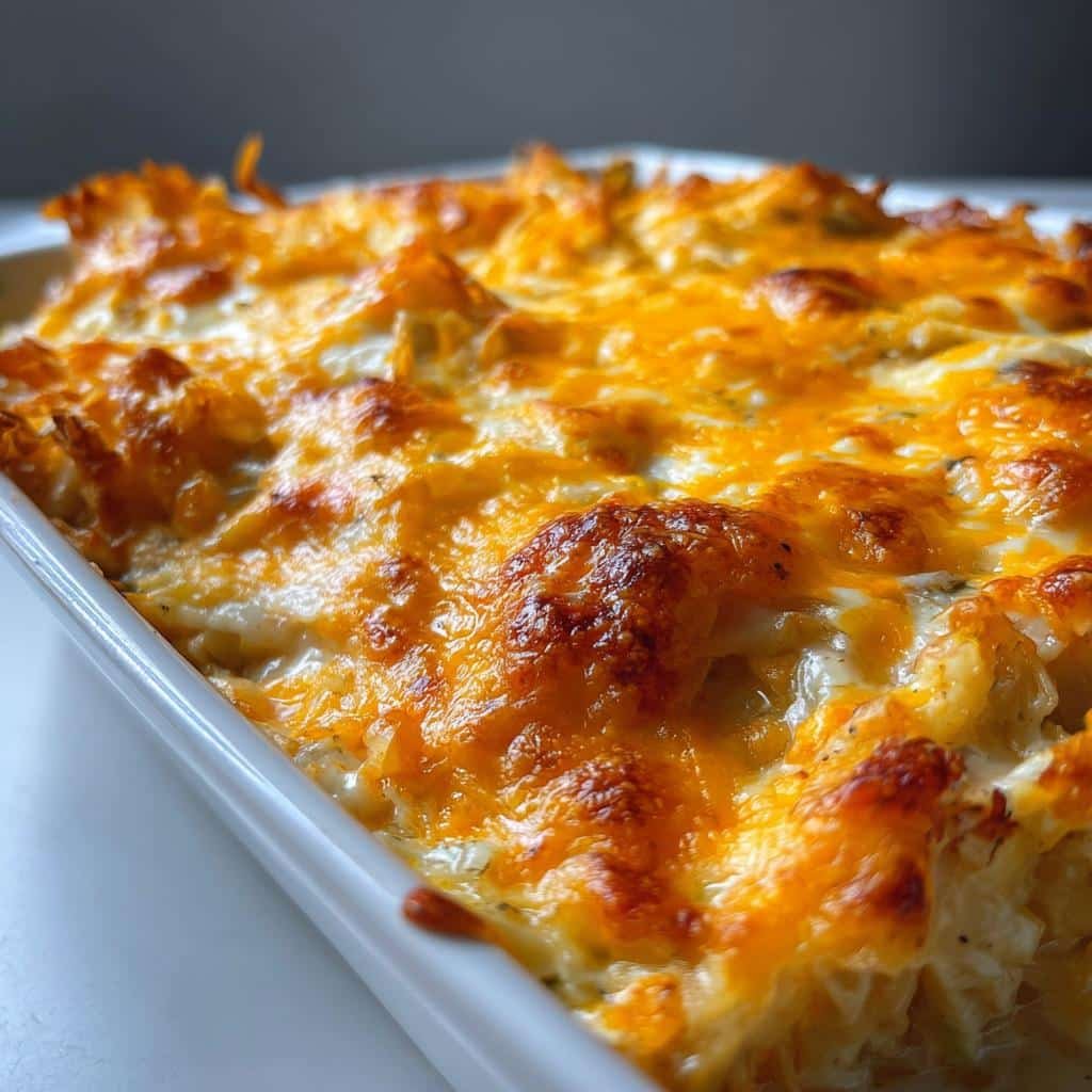 cheesy cabbage casserole - detail 1