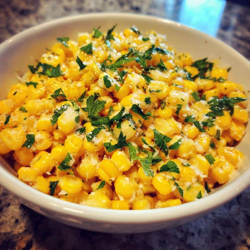 cheesy garlic butter corn - detail 1