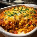 cheesy mexican rice casserole