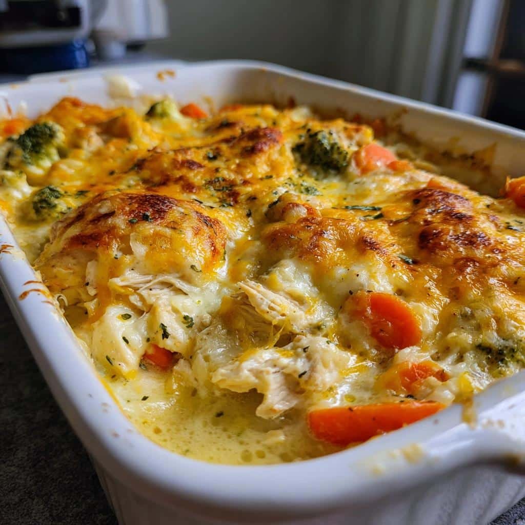 chicken casserole - detail 1