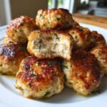 chicken ricotta meatballs