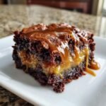 chocolate caramel dump cake