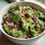 creamy broccoli salad