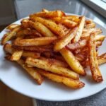 crispy air fryer seasoned french fries