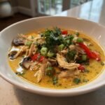 crockpot thai coconut chicken soup