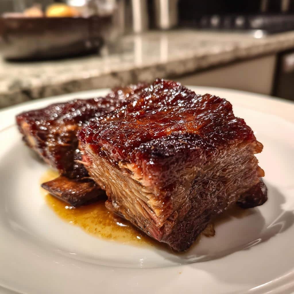 delicious smoked beef short ribs recipe - detail 1