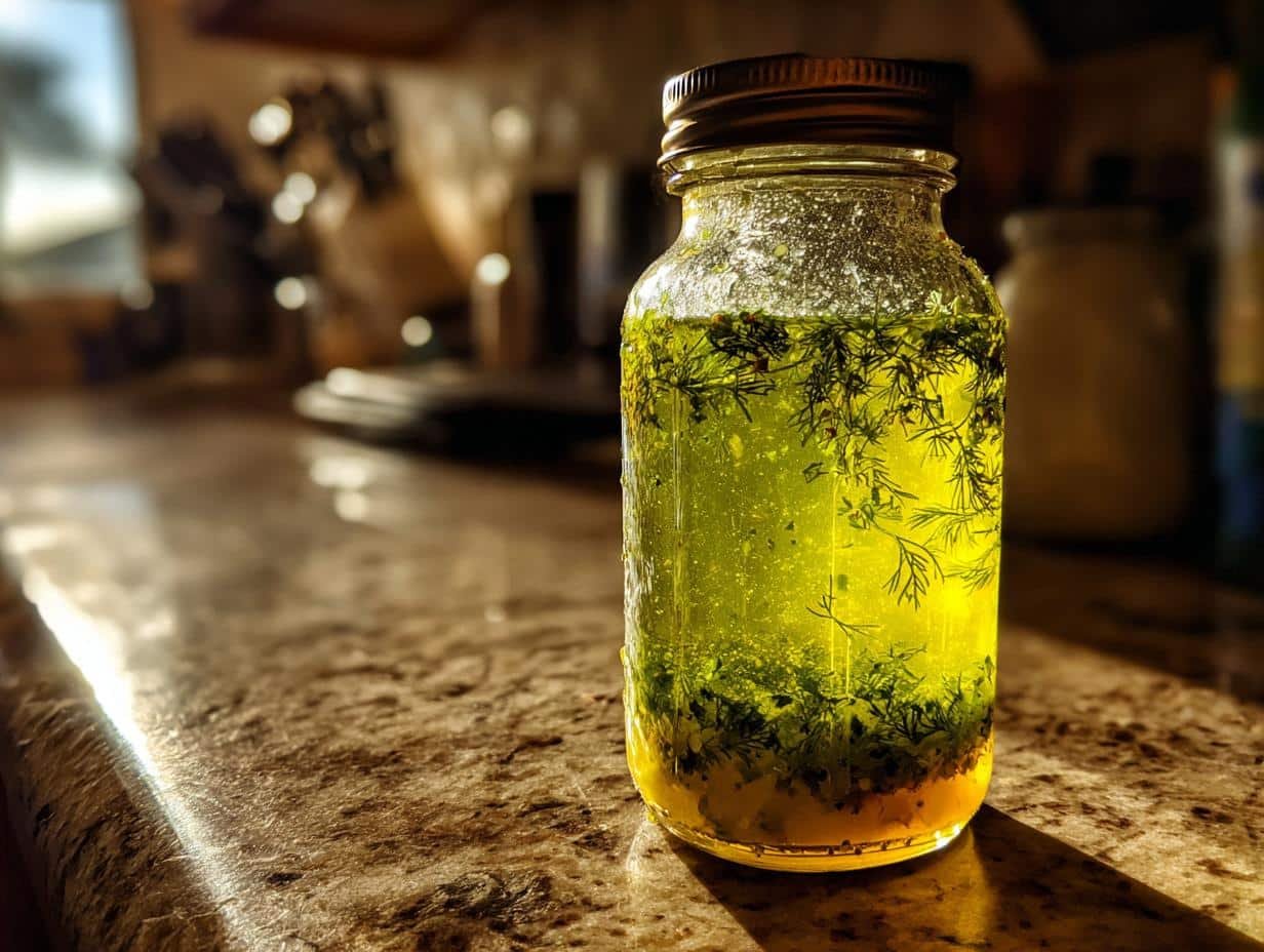 Tangy Dill Pickle Hot Sauce Recipe in Just 5 Minutes 3 dill pickle hot sauce - detail 1