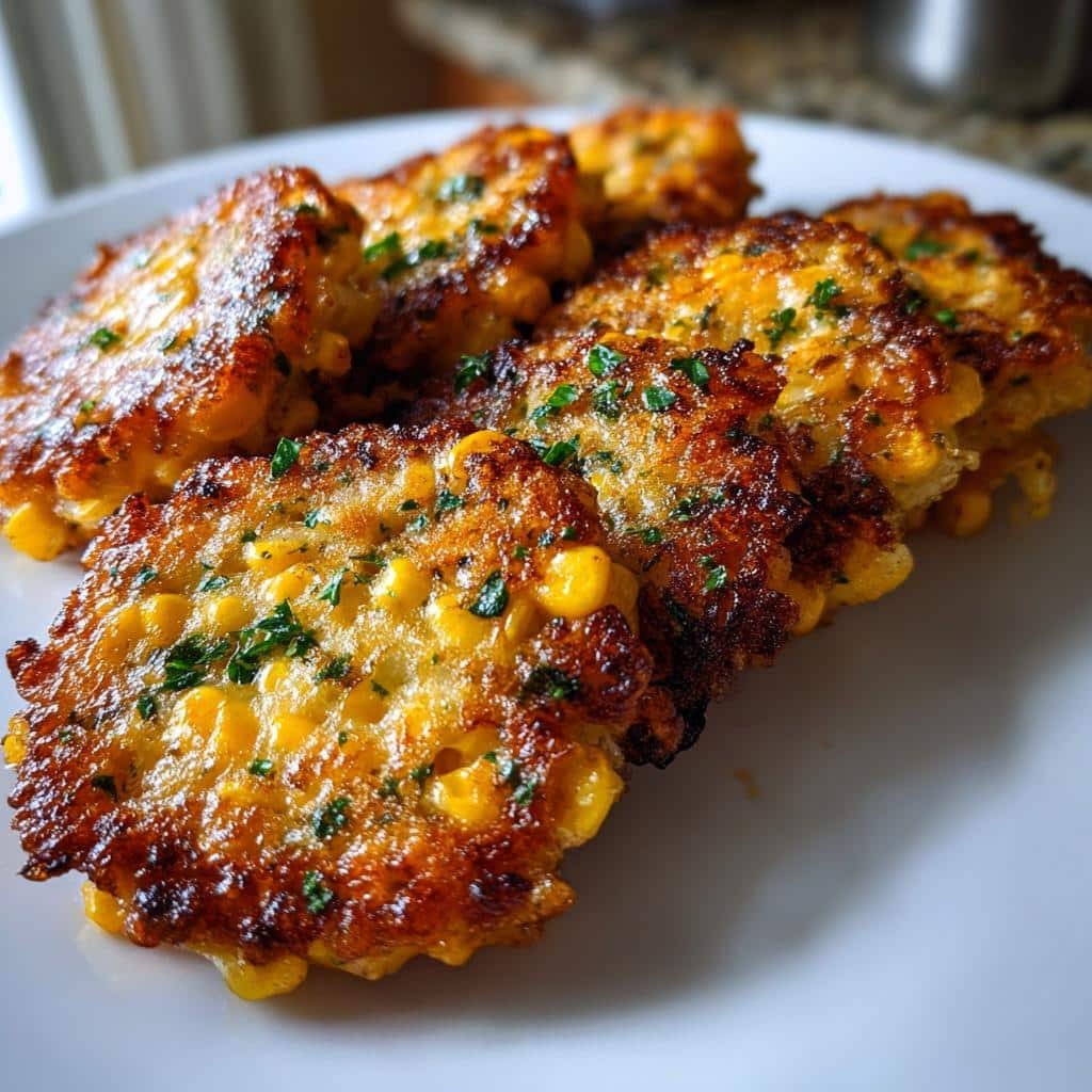 easy and delicious corn fritters - detail 1