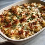 easy chicken alfredo casserole