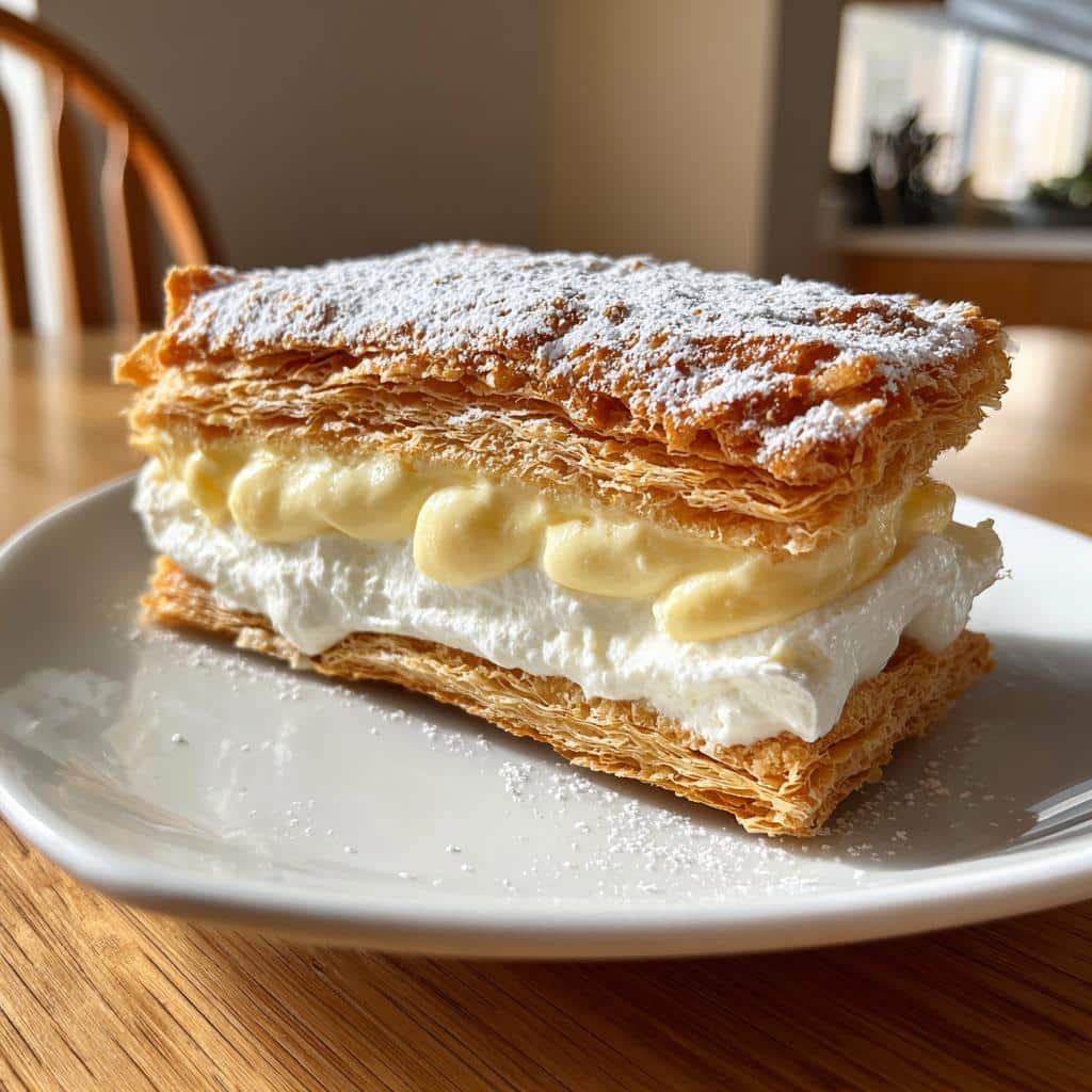 easy cream puff cake - detail 1