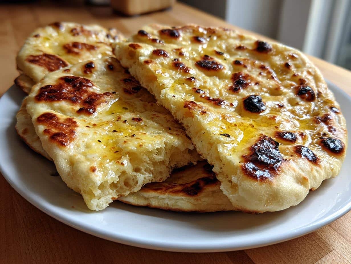 Amazing 7-Ingredient Homemade Naan Bread Recipe 3 easy homemade naan bread - detail 1