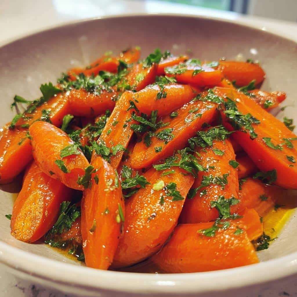 easy honey glazed carrots recipe - detail 1