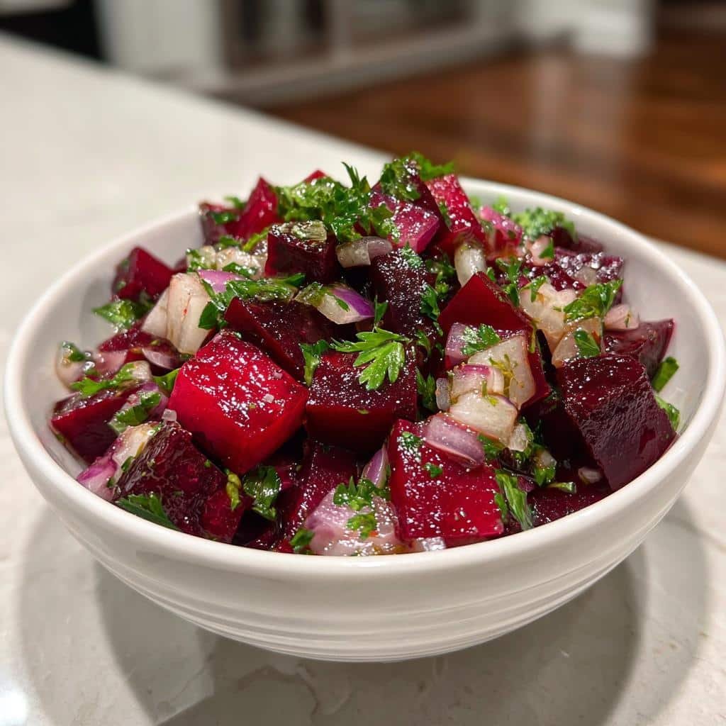 3-Ingredient Easy Russian Beet Salad That Wows Every Time 3 easy russian beet salad recipe - detail 1